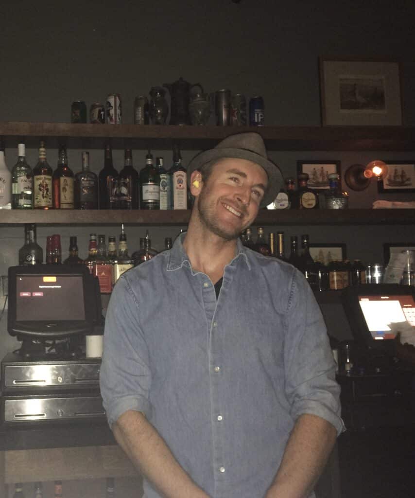 sean-bartending-regent-live room